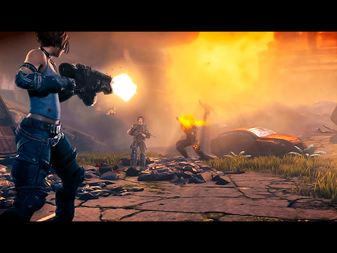 Bulletstorm demo trailer